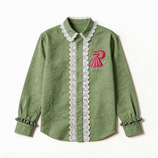 Perlity  Green Women’s Shirt