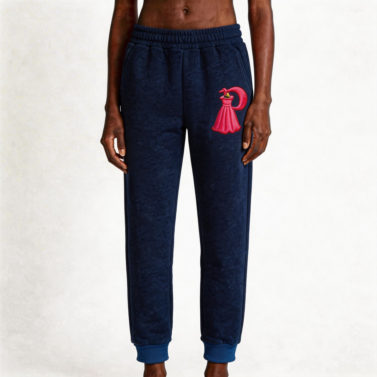 Perlity Women’s Navy Blue Jogger Sweatpants
