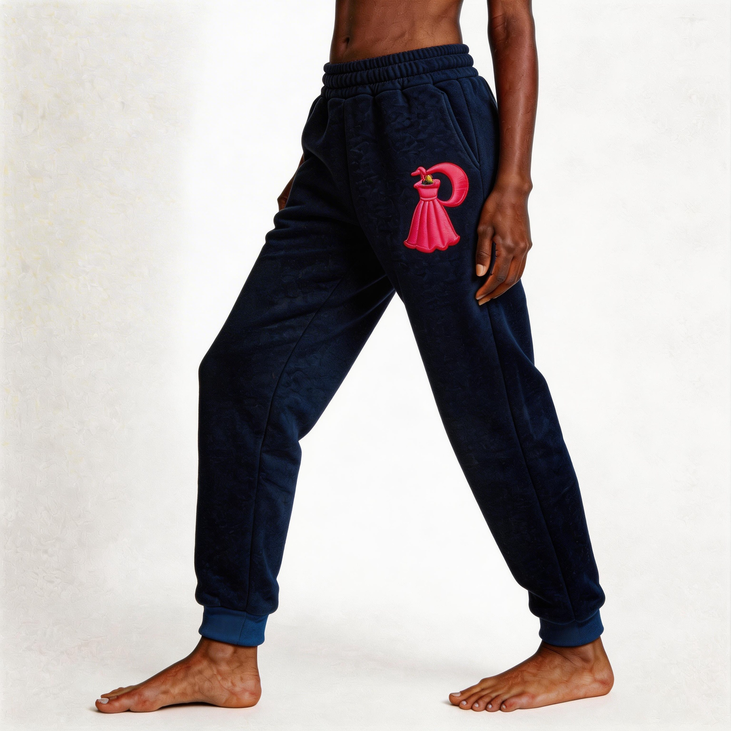 Perlity Women’s Navy Blue Jogger Sweatpants
