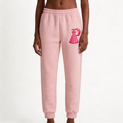 Perlity Women’s Pink Jogger Sweatpants