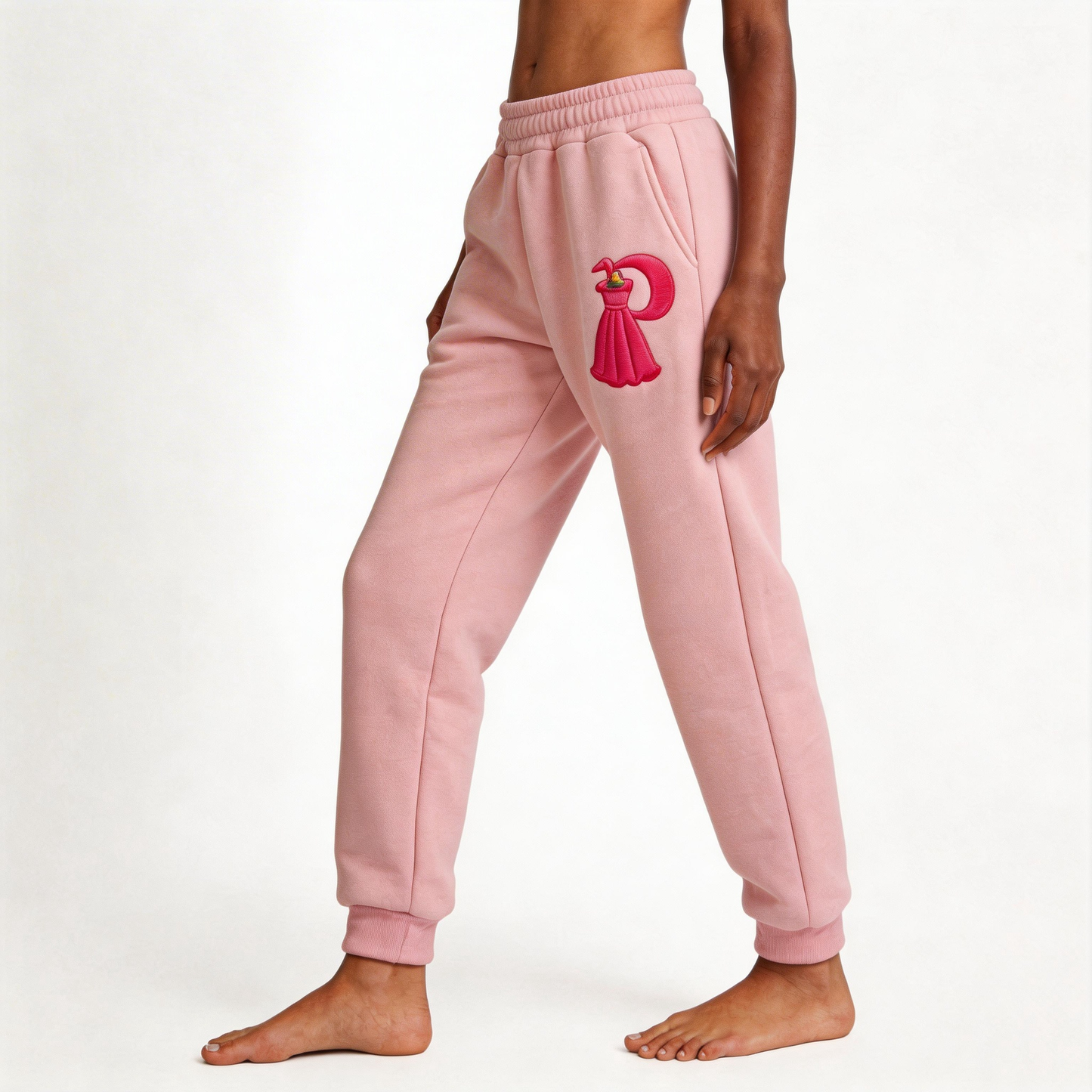 Perlity Women’s Pink Jogger Sweatpants