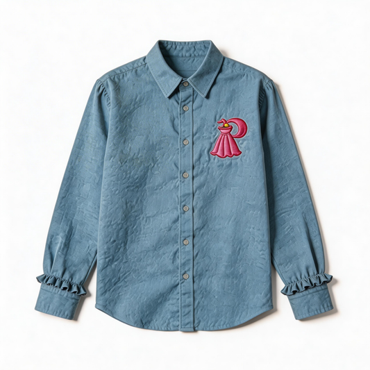 Perlity  Blue Women’s Shirt